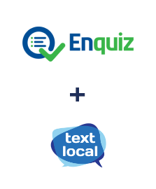 Integration of Enquiz and Textlocal Integration of Enquiz and Textlocal