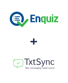 Integration of Enquiz and TxtSync Integration of Enquiz and TxtSync