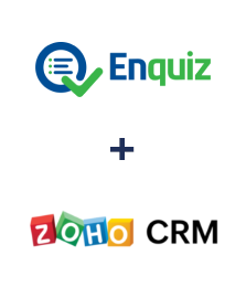 Integration of Enquiz and Zoho CRM