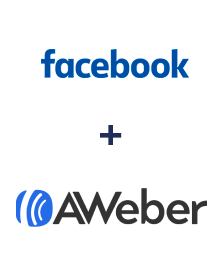 Integration of Facebook and AWeber