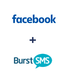 Integration of Facebook and Burst SMS