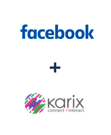 Integration of Facebook and Karix