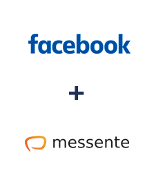 Integration of Facebook and Messente