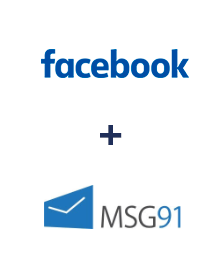 Integration of Facebook and MSG91