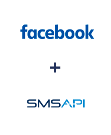 Integration of Facebook and SMSAPI
