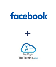 Integration of Facebook and TheTexting