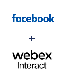 Integration of Facebook and Webex Interact