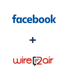 Integration of Facebook and Wire2Air
