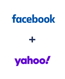 Integration of Facebook and Yahoo!
