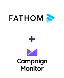 Integration of Fathom and Campaign Monitor