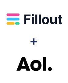 Integration of Fillout and AOL