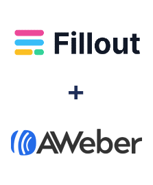 Integration of Fillout and AWeber