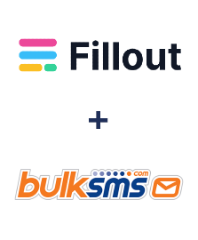 Integration of Fillout and BulkSMS