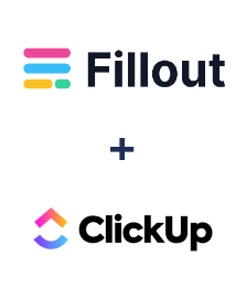 Integration of Fillout and ClickUp