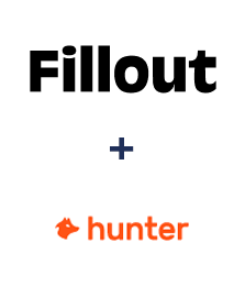 Integration of Fillout and Hunter.io