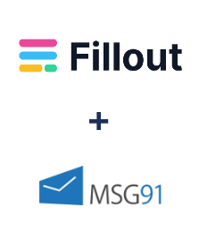 Integration of Fillout and MSG91