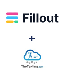 Integration of Fillout and TheTexting