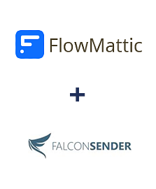 Integration of FlowMattic and FalconSender