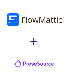 Integration of FlowMattic and ProveSource