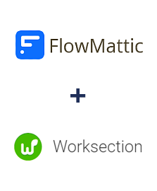Integration of FlowMattic and Worksection