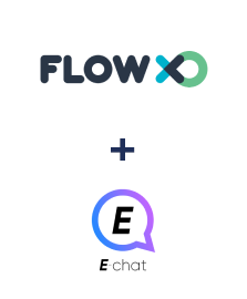 Integration of FlowXO and E-chat