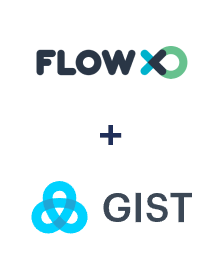 Integration of FlowXO and Gist