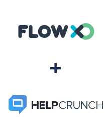 Integration of FlowXO and HelpCrunch