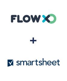 Integration of FlowXO and Smartsheet