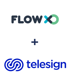 Integration of FlowXO and Telesign