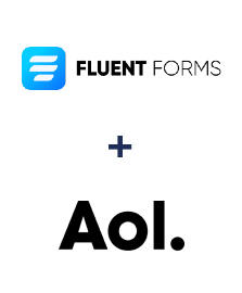 Integration of Fluent Forms Pro and AOL