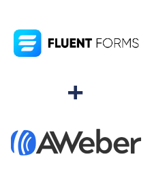 Integration of Fluent Forms Pro and AWeber