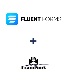 Integration of Fluent Forms Pro and BrandSMS 