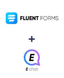 Integration of Fluent Forms Pro and E-chat