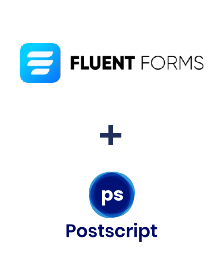 Integration of Fluent Forms Pro and Postscript