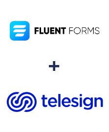 Integration of Fluent Forms Pro and Telesign