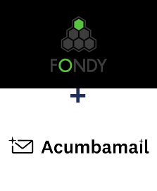Integration of Fondy and Acumbamail