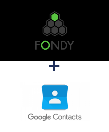 Integration of Fondy and Google Contacts