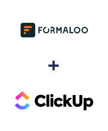 Integration of Formaloo and ClickUp