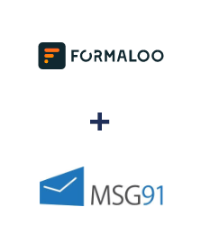 Integration of Formaloo and MSG91