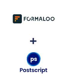 Integration of Formaloo and Postscript