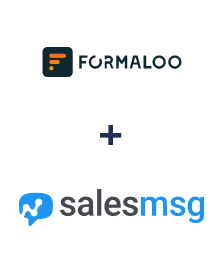 Integration of Formaloo and Salesmsg