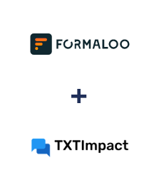 Integration of Formaloo and TXTImpact