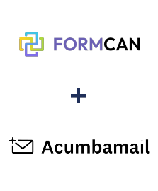 Integration of FormCan and Acumbamail