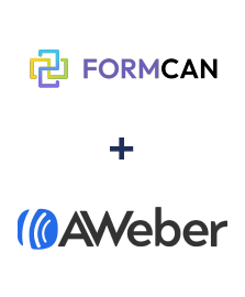 Integration of FormCan and AWeber