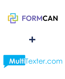 Integration of FormCan and Multitexter