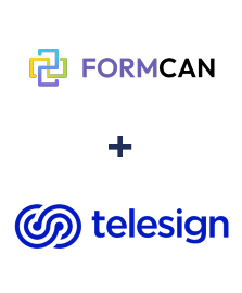 Integration of FormCan and Telesign