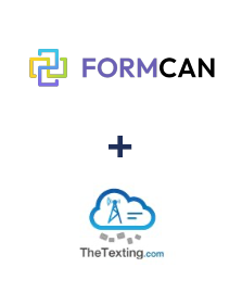 Integration of FormCan and TheTexting