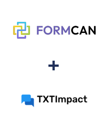 Integration of FormCan and TXTImpact