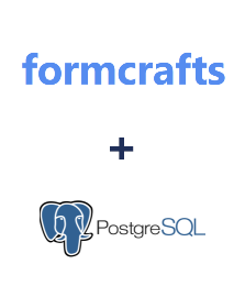 Integration of FormCrafts and PostgreSQL