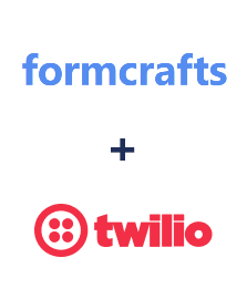 Integration of FormCrafts and Twilio
